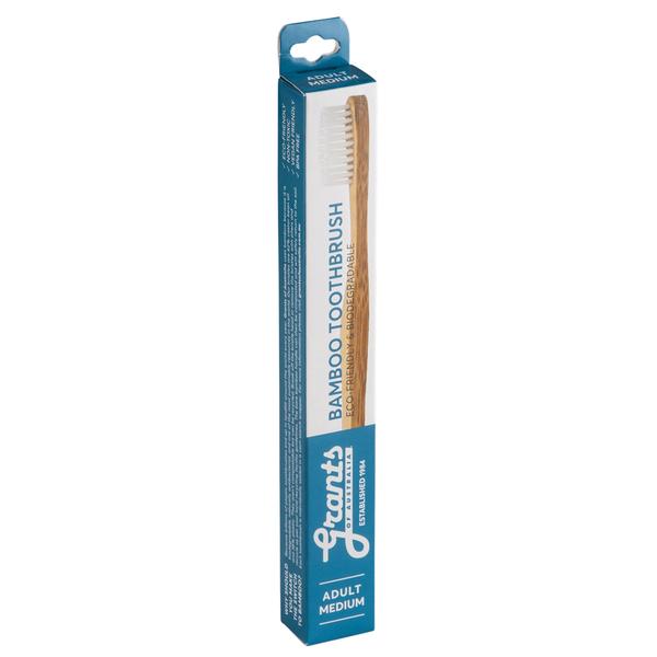 Adult Bamboo Toothbrush - Medium