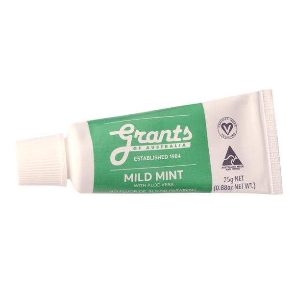 Mild Mint Toothpaste - Travel Size - 25g