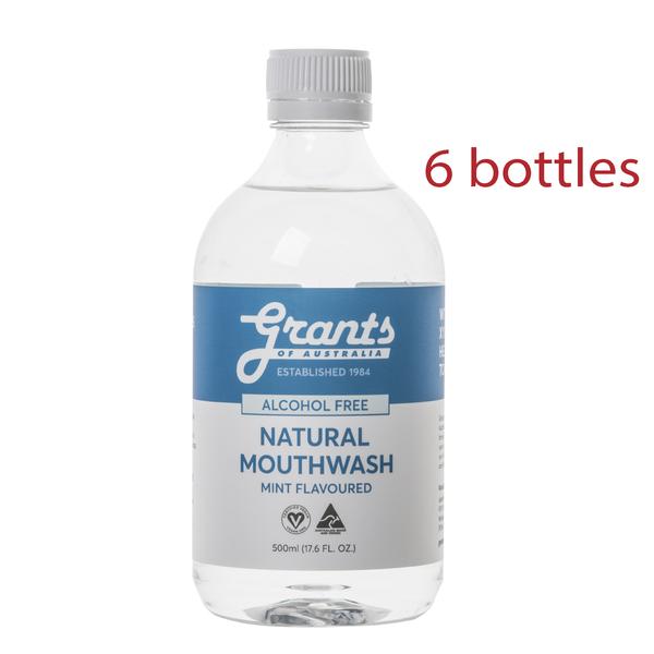 Xylitol Natural Mouthwash - 500mL - 6 bottles