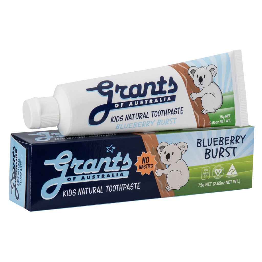 Blueberry Burst Kids Natural Toothpaste - 75g